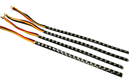 Lantian Symphony 5V RGB LED module. 4 strips of 20 mini LEDs