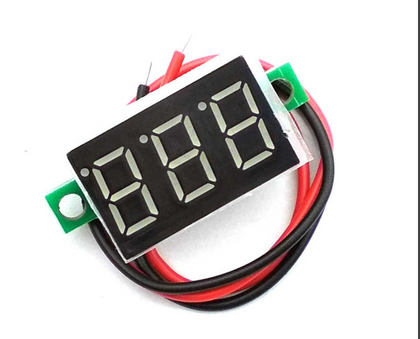 DC 0-30V digital voltmeter with 0.36