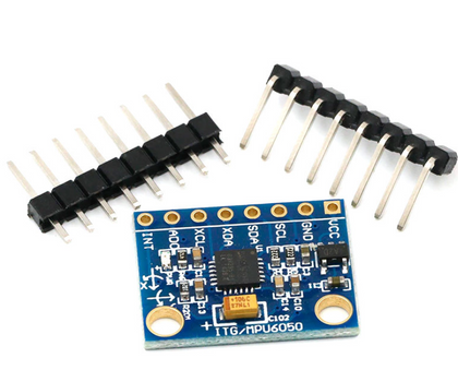 GY-521 6DOF accelerometer and gyroscope on MPU-6050 chip