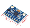 GY-521 6DOF accelerometer and gyroscope on MPU-6050 chip