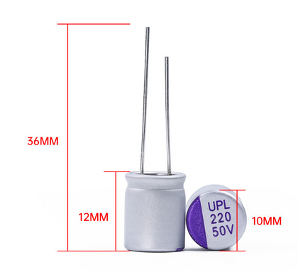 Solid state capacitor UNICON UPL 35V/50V 220uF