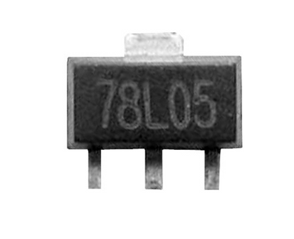 78L05 5 volt step-down voltage regulator chip