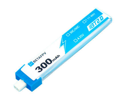 BetaFPV 300mAh 1S 30C HV BT2.0 battery