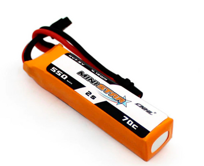 CNHL MiniStar 550mAh 2S 7.6V 70C LiHV XT30 battery