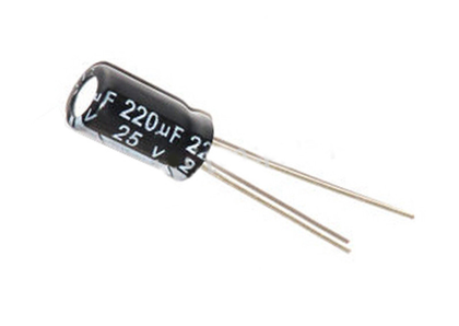 Nichicon 220uF 25V capacitor