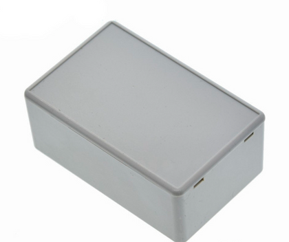 Plastic box for electronics