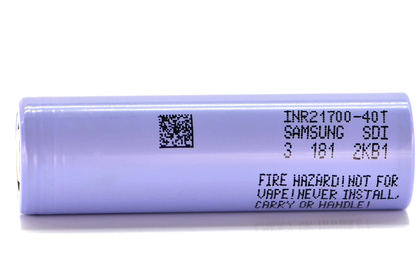 Samsung INR21700 40T3 4000mAh 35A Li-ion battery without protection