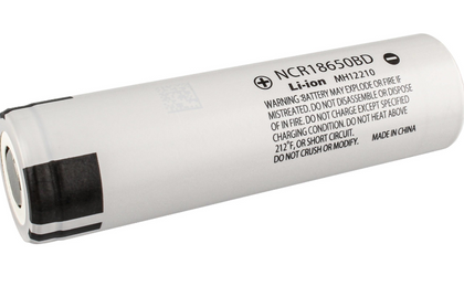 Panasonic NCR18650BD 3100 mAh 10A battery without protection