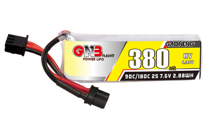 GNB 380mAh 2S 7.6V 90C HV LiPo XT30 Battery