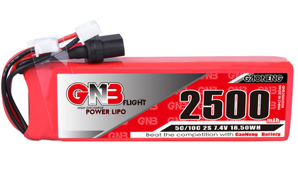 GNB 2500mAh 2S 7.4V 5C LiPo 2S 2500mAh Battery