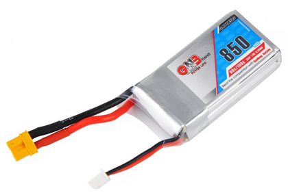 GNB 850mAh 2S 7.4V 80C XT30 Battery