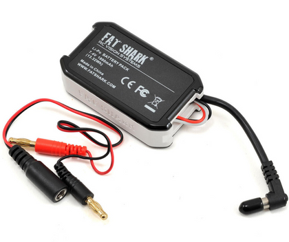 FatShark 7.4V 2S 1800mAh Li-Po Battery for FatShark Dominator V3 FPV Video Goggles