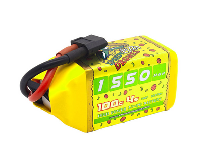 CNHL 1550mAh 14.8V 4S 100C Lipo XT60 Plug Battery