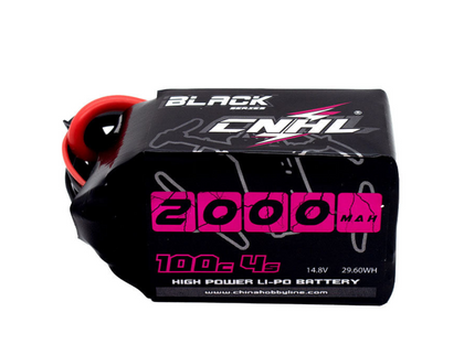 CNHL Black Series 2000mAh 14.8V 4S 100C Lipo Battery