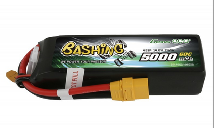 Gens Ace Bashing Series 5000mAh 4S 14.8V 60C LiPo XT90 Battery