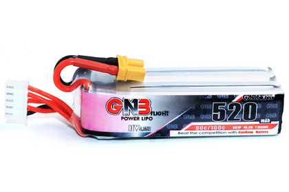 GNB 520mAh 4S 15.2V 80C HV LiPo Battery