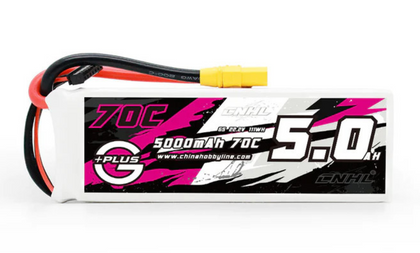 CNHL G+Plus 5000mAh 22.2V 22.2V 6S 70C Lipo XT90 Battery