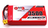 GNB 3500mAh 2S 7.6V 2C HV LiPo Battery