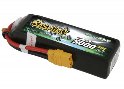 Gens Ace Bashing Series 5000mAh 4S 14.8V 60C LiPo XT90 Battery