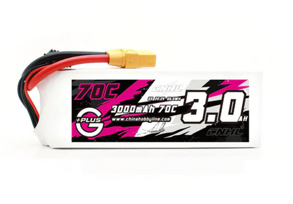 CNHL G+Plus 3000mAh 22.2V 22.2V 6S 70C Lipo XT90 battery