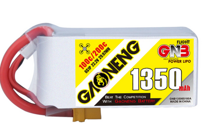 GNB 1350mAh 6S 22.2V 100C 100C LiPo Batter