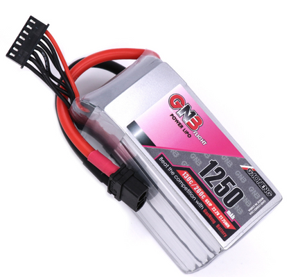 GNB 1250mAh 6S 22.2V 22.2V 130C LiPo Battery