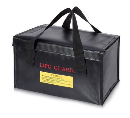 Protective bag for LiPo battery storage