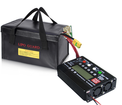 Protective bag for LiPo battery storage