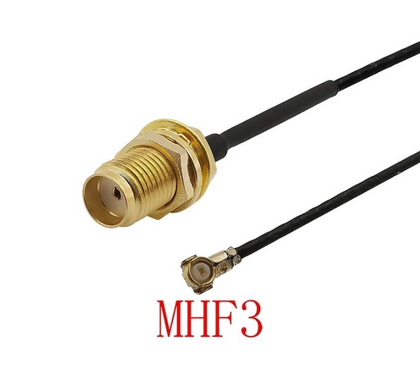 IPEX MHF3 Antenna Extender to SMA/RP-SMA