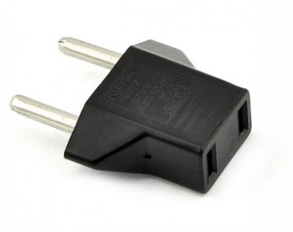 Socket adapter from USA to EURO. Adapter