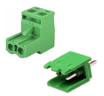 Terminal block/plug connector 5.08mm 2EDGR-02P 300V