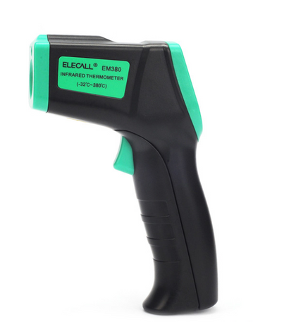 ELECALL EM380 digital non-contact thermo scanner. Infrared thermometer