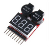 Low voltage alarm for 1-8S LiPo batteries (beeper)