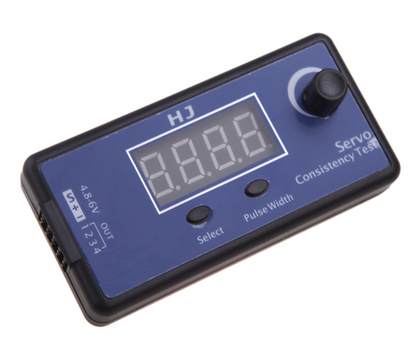 Digital tester for servo drives and ESC speed controllers