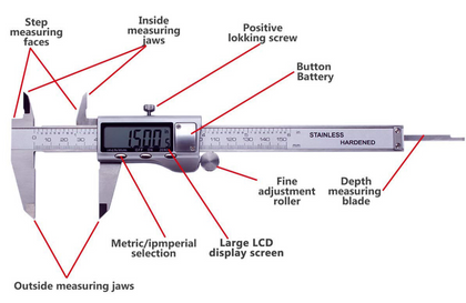 Digital metal caliper VERNIER 150mm