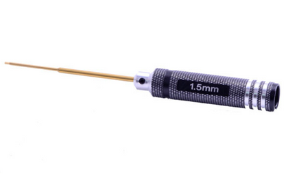 Hex Key screwdrivers and titanium coated Hex Key rods