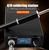 Quecoo T12-Q19 soldering station with built-in AC-DC power supply