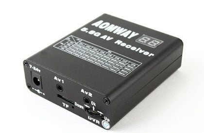 Aomway 5.8Ghz FPV video receiver with DVR 32 channel video recording