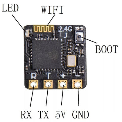 JHEMCU ExpressLRS SP24S 2.4G Receiver