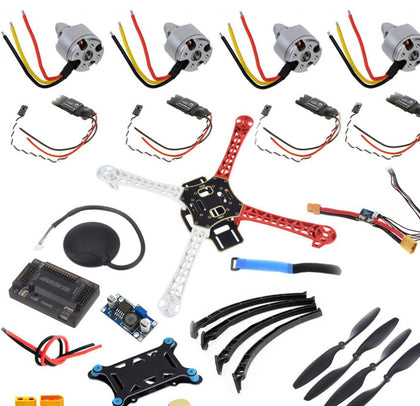 Quadcopter assembly kit on f450 frame, APM, 920KV, Hobbywing 20A