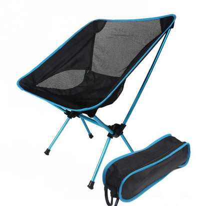 Folding compact chair for FPV flights. Aluminum