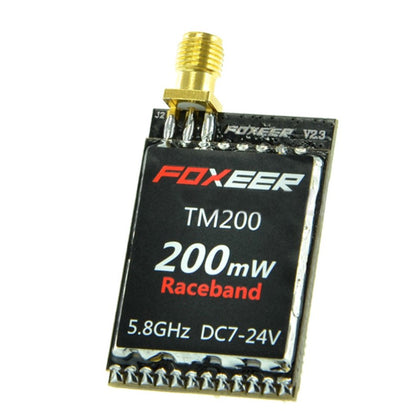 Foxeer TM200 FPV Mini 5.8G 40CH 200mW VTx Race Band Video Transmitter for FPV