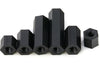 M3 Female to Female black nylon standoffs