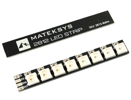 Matek 2812 LED Strip Slim 5V LED Board. 2 strips for 8 LEDs