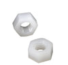 Nylon nuts M2, M3 white