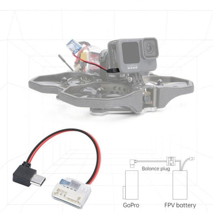 iFlight USB Type-C 5V power cable with 4-6S LiPo balancing board for GoPro 6/7/8/