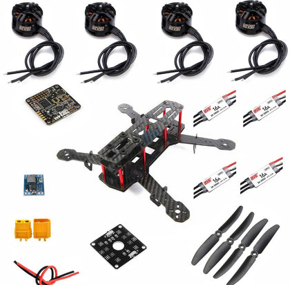 FPV Quadcopter Assembly Kit ZMR250, DYS 1806, SN16A, Naze32