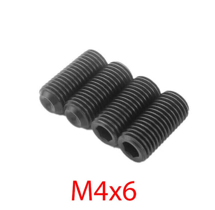 Steel set screw with hexagon socket set 4pcs