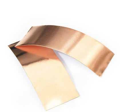 Copper sticker for protection against interference