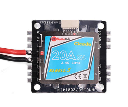 Sunrise Cicada X4 20A ESC BLHeli-S OPTO 2-4S Speed Controllers (Original)